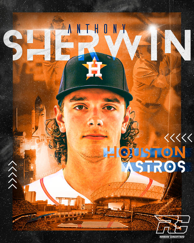 Anthony Sherwin (SS) signs with the Houston Astros