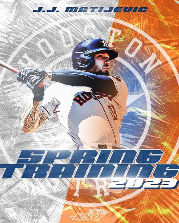 JJ Matijevic (1B) Houston Astros - Spring Training 2023